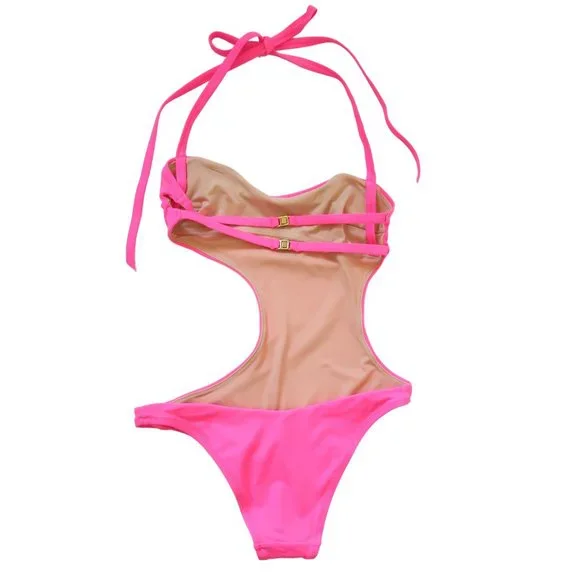 L'AGENT AGENT PROVOCATEUR Agata cutout swimsuit S NWT $180 - Picture 3 of 5
